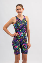 Ladies Chlorine Proof Leg Suit - Move It